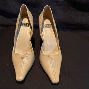 N.Y.L.A. Women's Beige Heels
